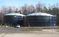 Leachate storage tanks (Click to view full-size)